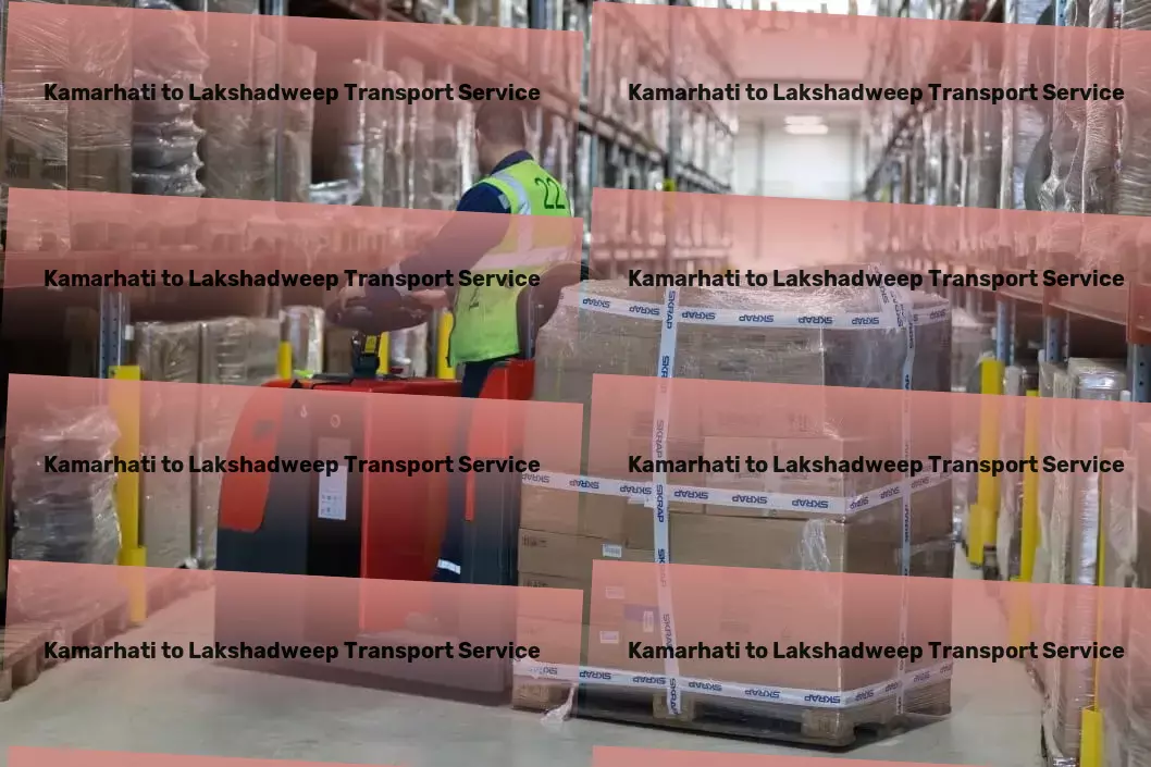 Kamarhati to Lakshadweep Packers And Movers Major cargo transport